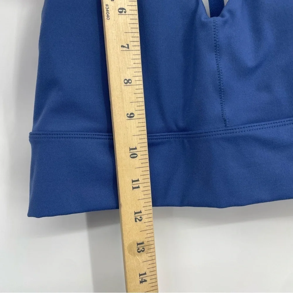 Alphalete Alphalux wonder bra blue Sz XS - Picture 5 of 5